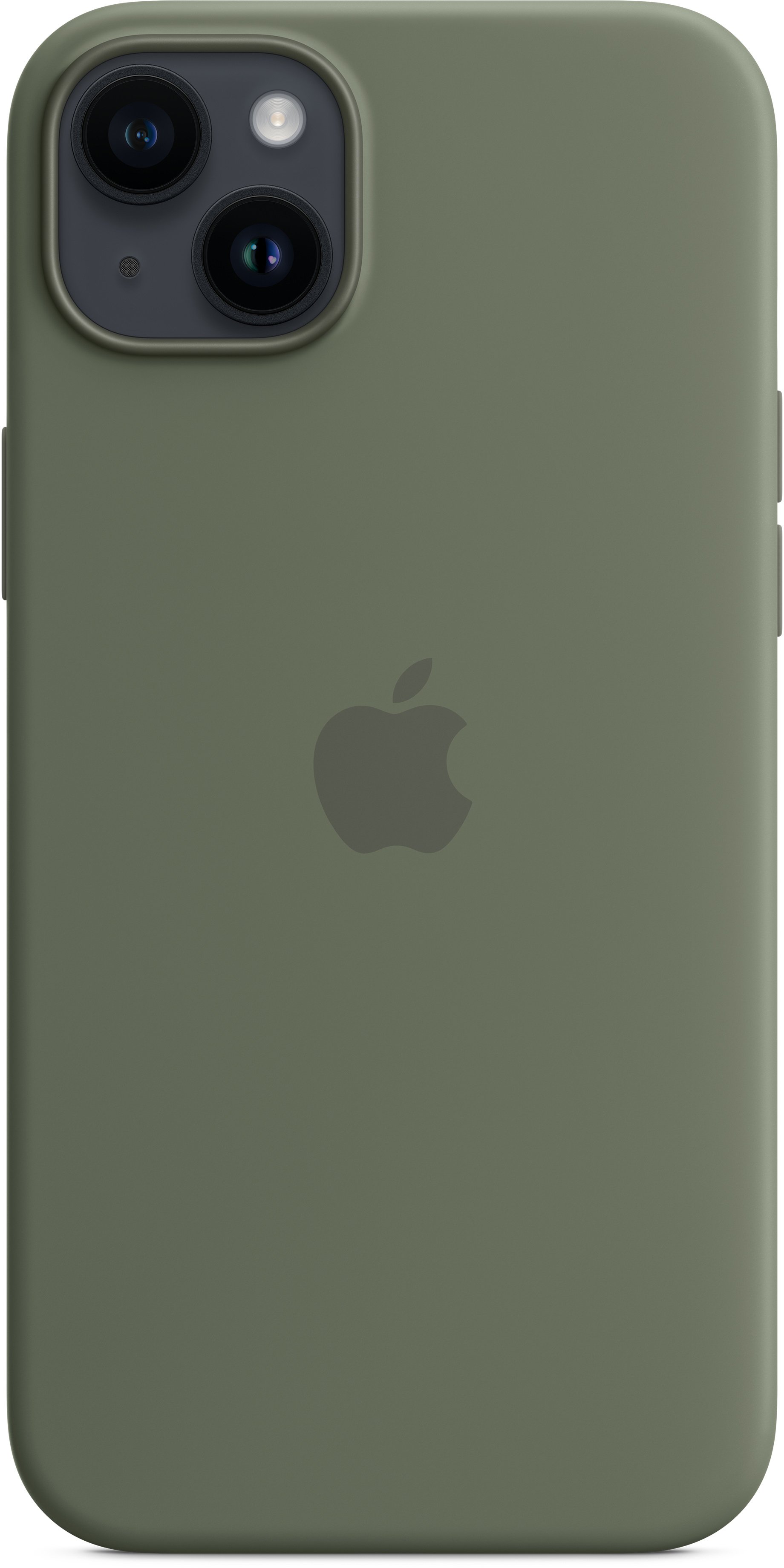 Чехол Apple для iPhone 14 Plus Silicone Case with MagSafe Olive (MQUD3ZE/A) фото 4