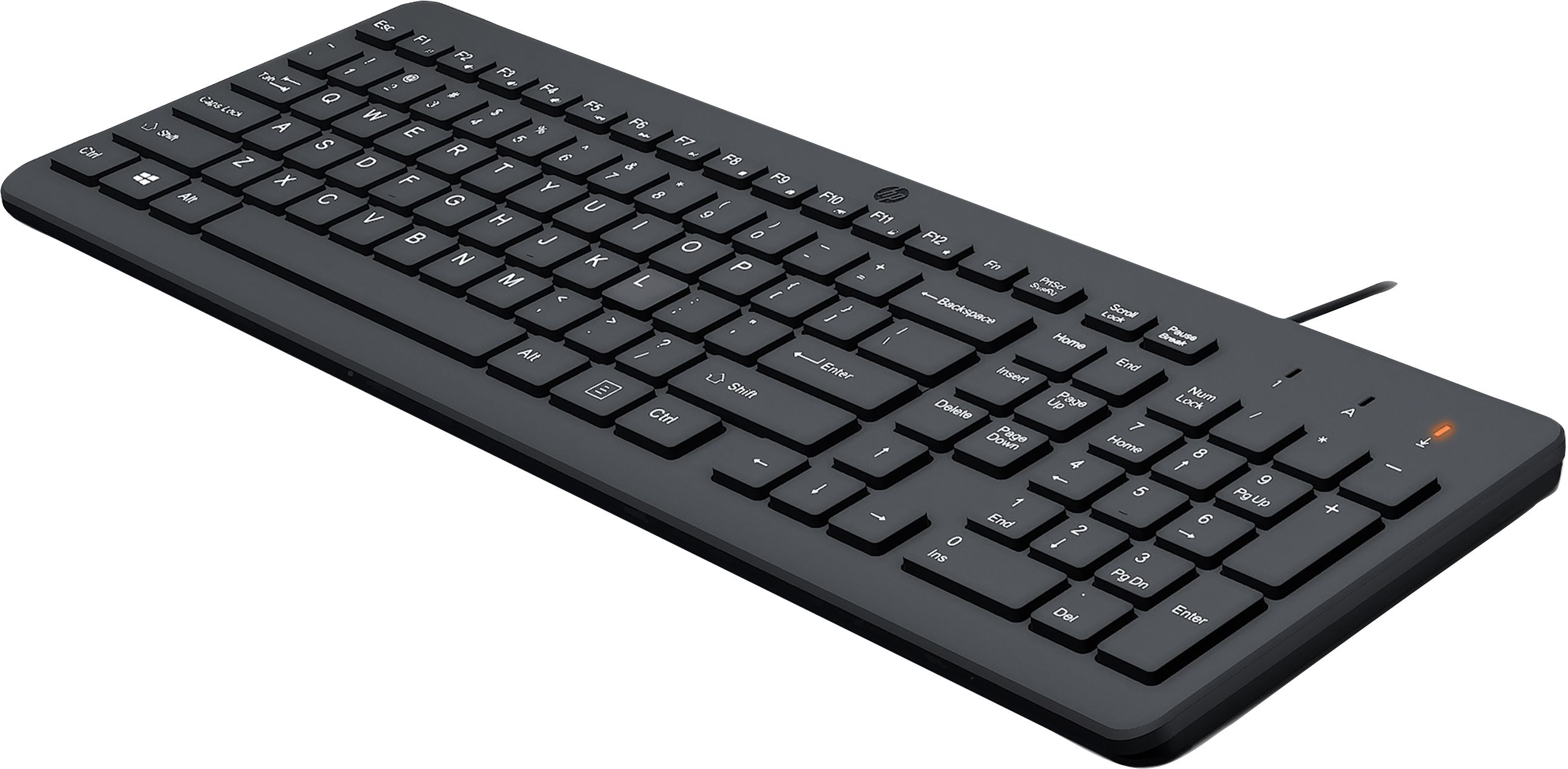 Клавіатура HP 150 USB UA Black (664R5AA)фото2