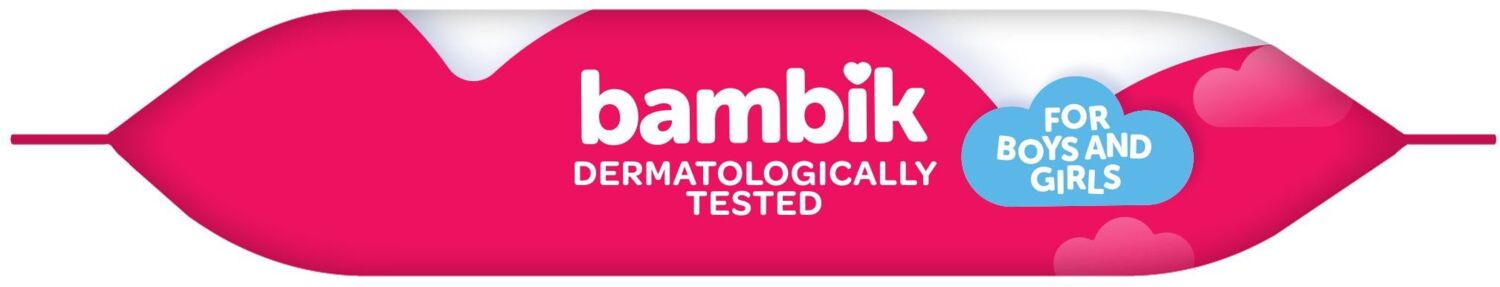 Серветки вологі дитячі з перших днів життя Bambik з екстрактом липи 72штфото