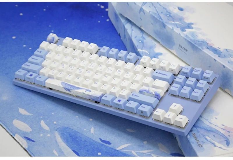 Ігрова клавіатура Varmilo VEM87 Sea Melody EC V2 Ivy фото3