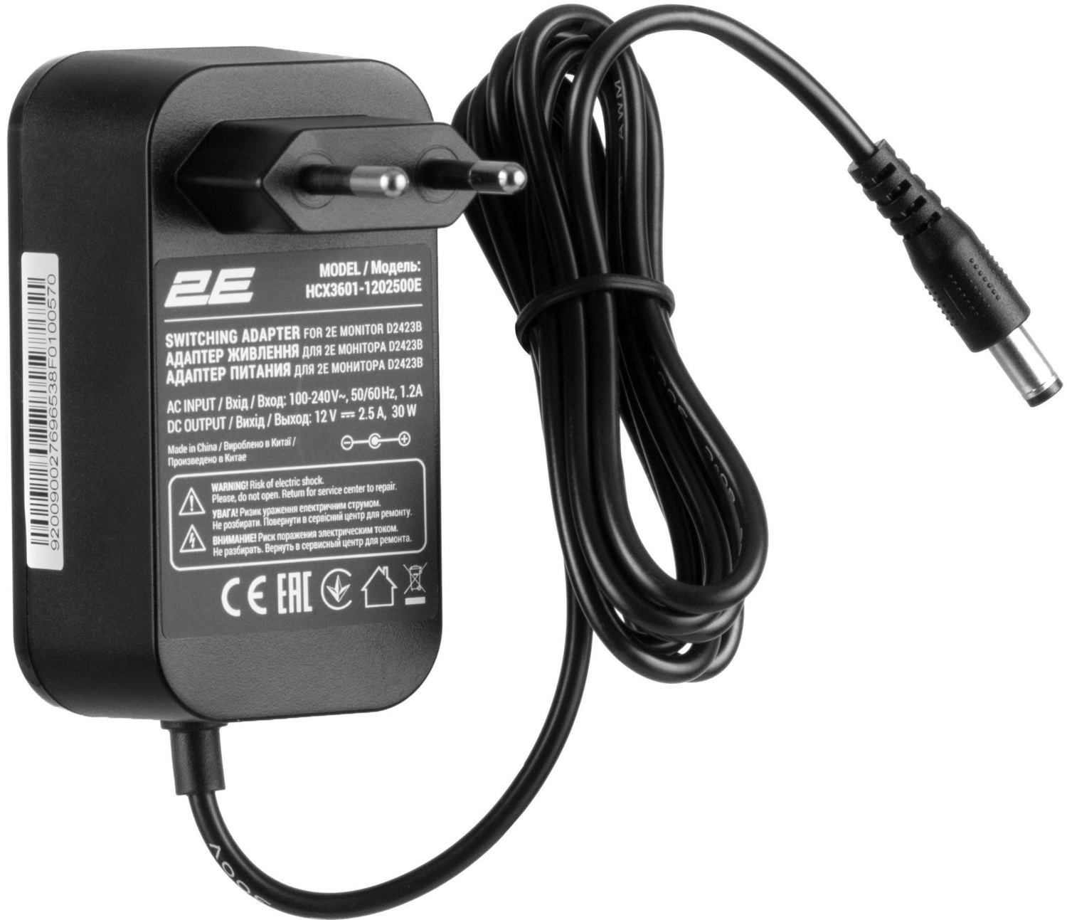 Монитор 23.8" 2E D2423B (2E-D2423B-01.UA) фото