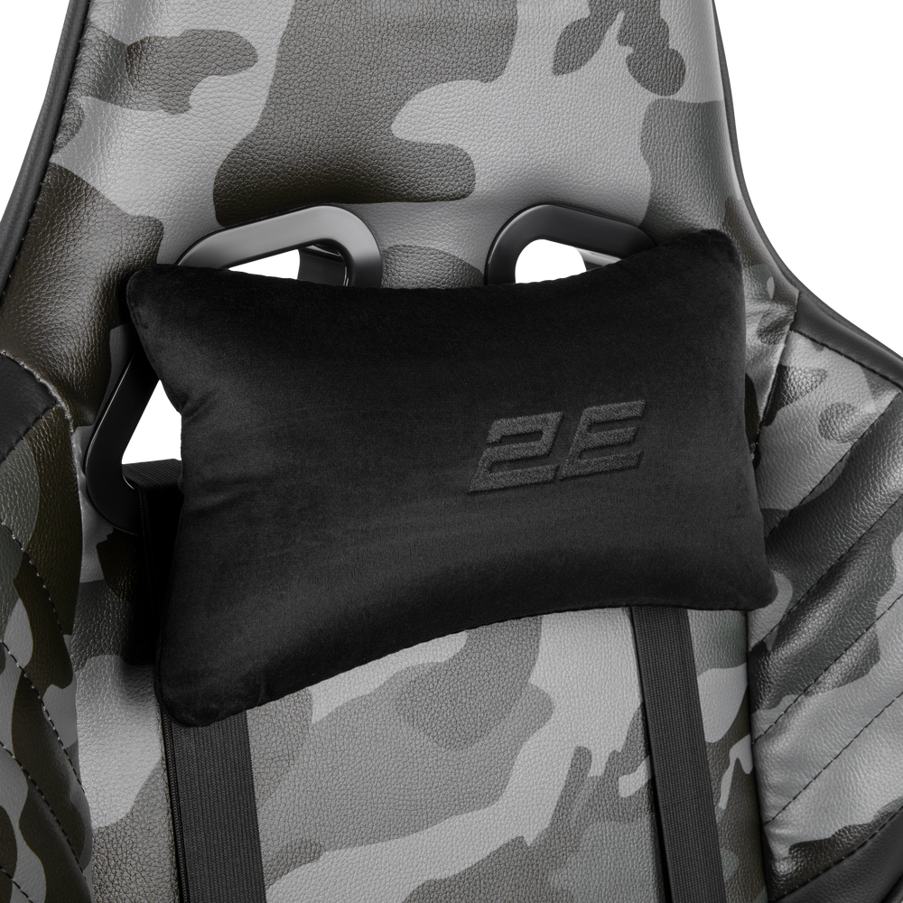 Крісло ігрове 2E Gaming HIBAGON II Black/Camoфото11