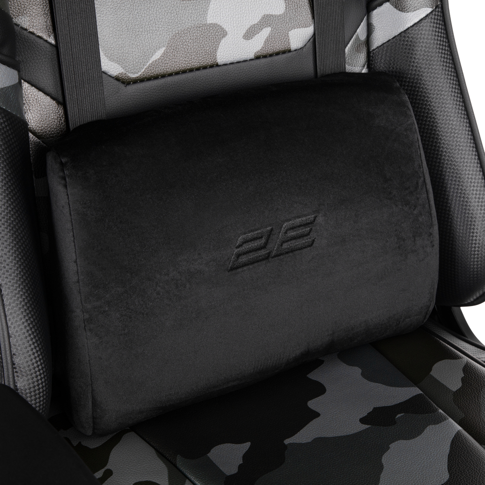 Крісло ігрове 2E Gaming HIBAGON II Black/Camoфото12
