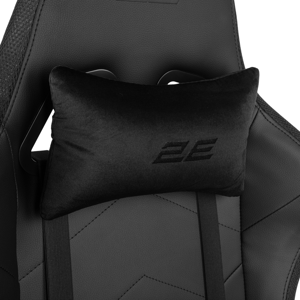 Кресло игровое 2E Gaming OGAMA II RGB Black фото 