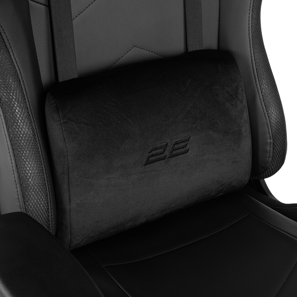 Кресло игровое 2E Gaming OGAMA II RGB Black фото 