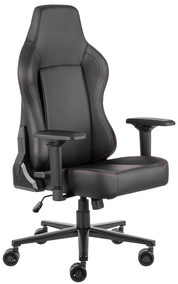 Крісло ігрове 2E Gaming BASAN II Black/Redфото3
