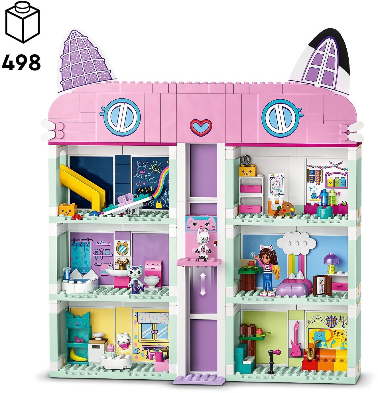 LEGO 10788 Gabby's Dollhouse Кукольный домик Габби фото 2