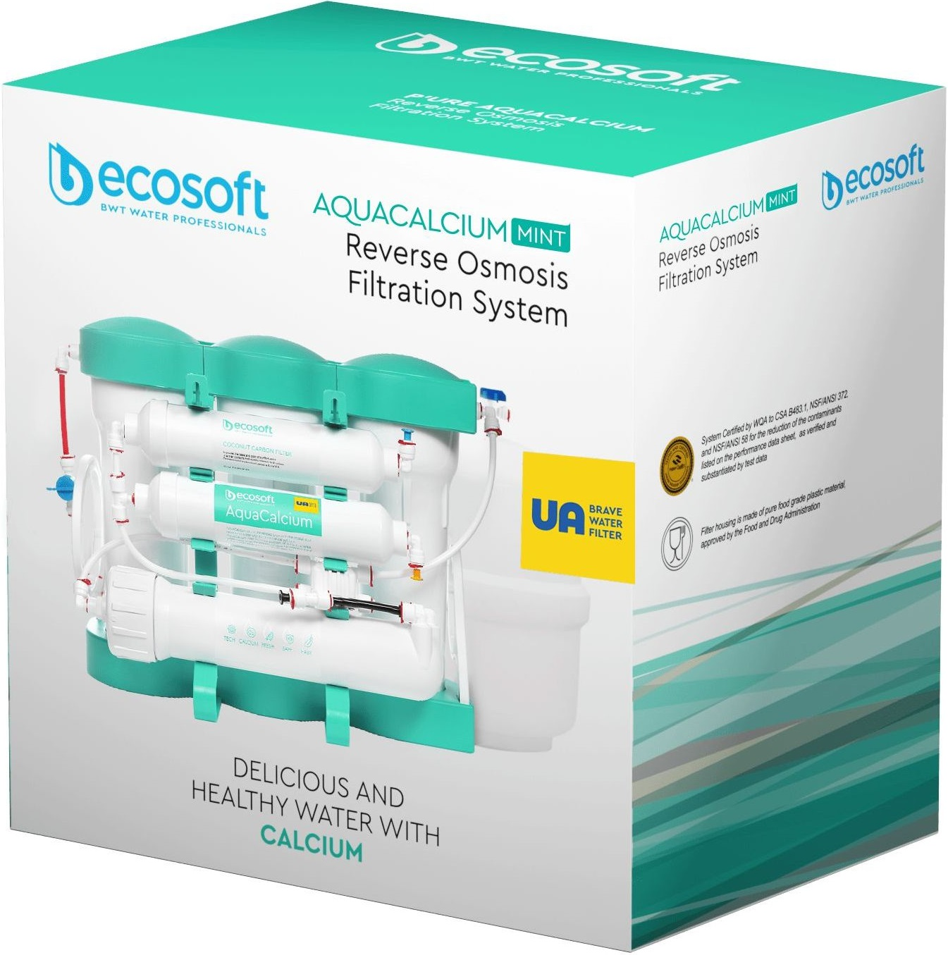 Фільтр зворотного осмосу Ecosoft P'URE AQUACALCIUM Mintфото5