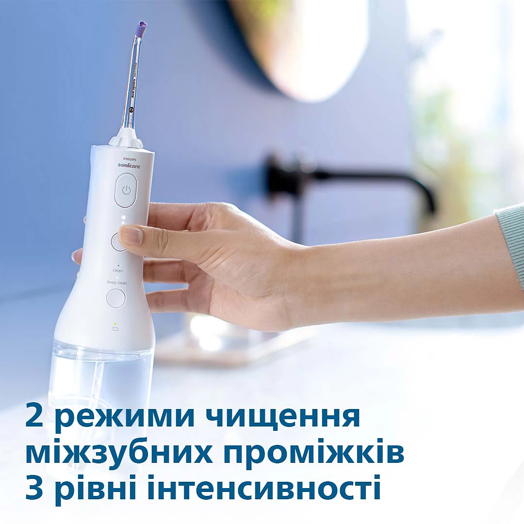 Іригатор Philips Sonicare Cordless Power Flosser 3000 HX3826/31фото4