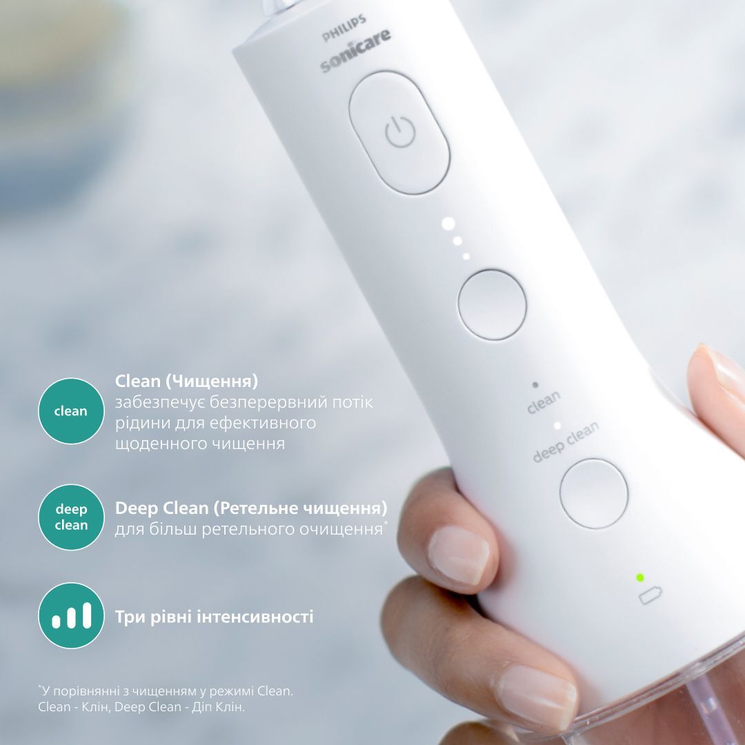 Іригатор Philips Sonicare Cordless Power Flosser 3000 HX3826/31фото7