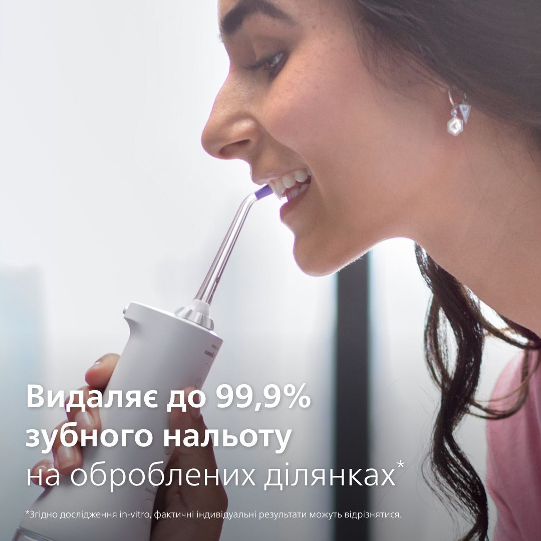 Іригатор Philips Sonicare Cordless Power Flosser 3000 HX3826/31фото9
