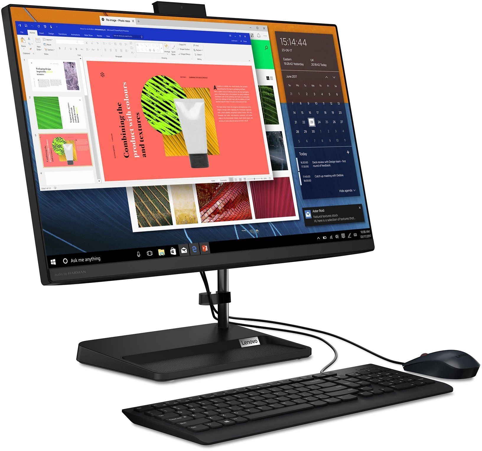 Моноблок 24" LENOVO Ideacentre AIO 3 24IAP7 Black (F0GH011SUO) фото 2