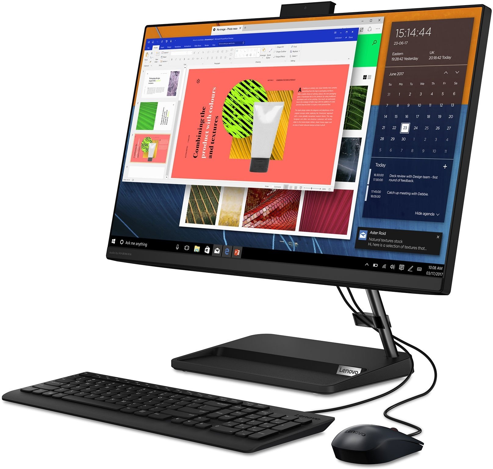 Моноблок 24" LENOVO Ideacentre AIO 3 24IAP7 Black (F0GH011SUO) фото 4