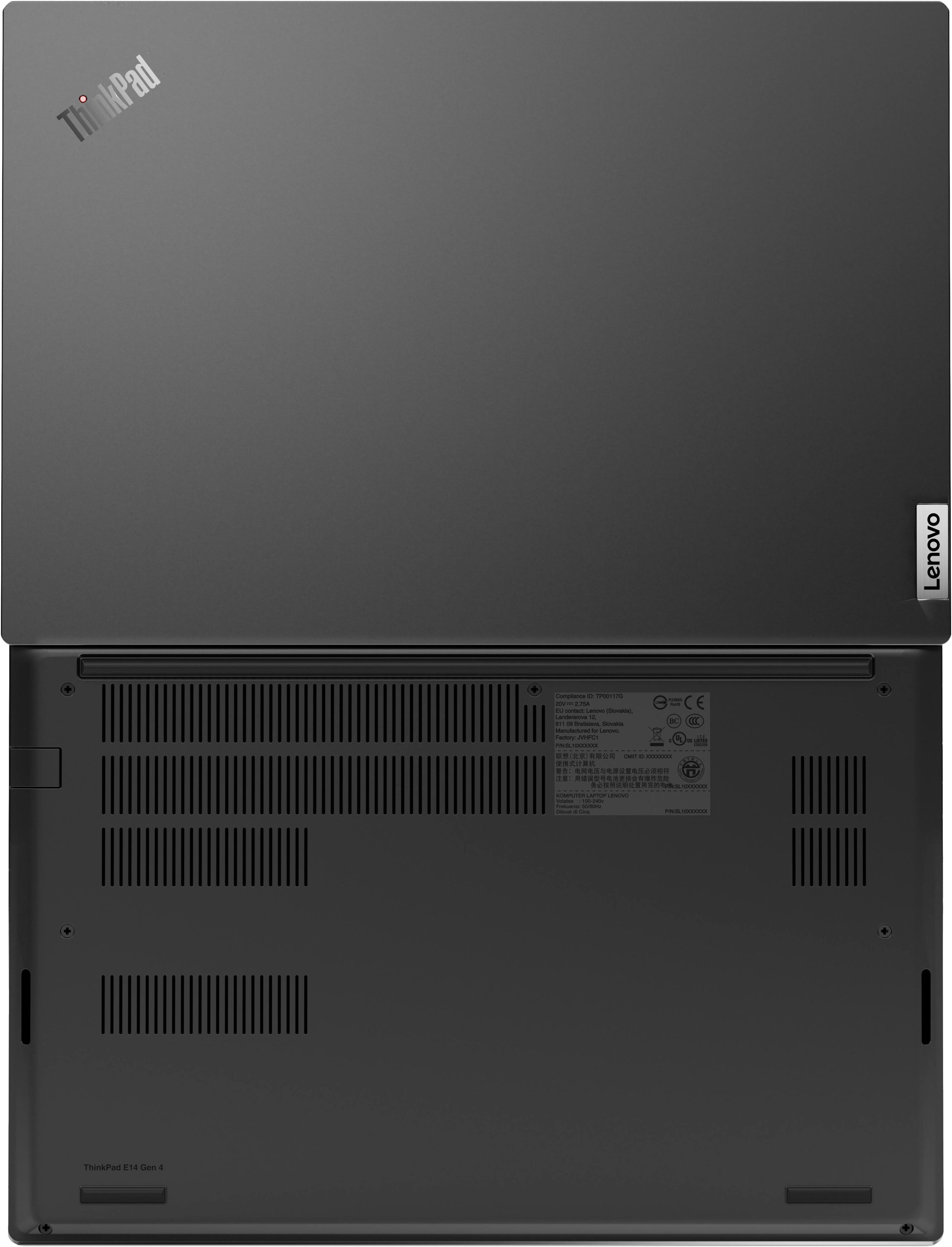 Ноутбук LENOVO ThinkPad E14 Gen 4 Black (21E3006ARA) фото 16