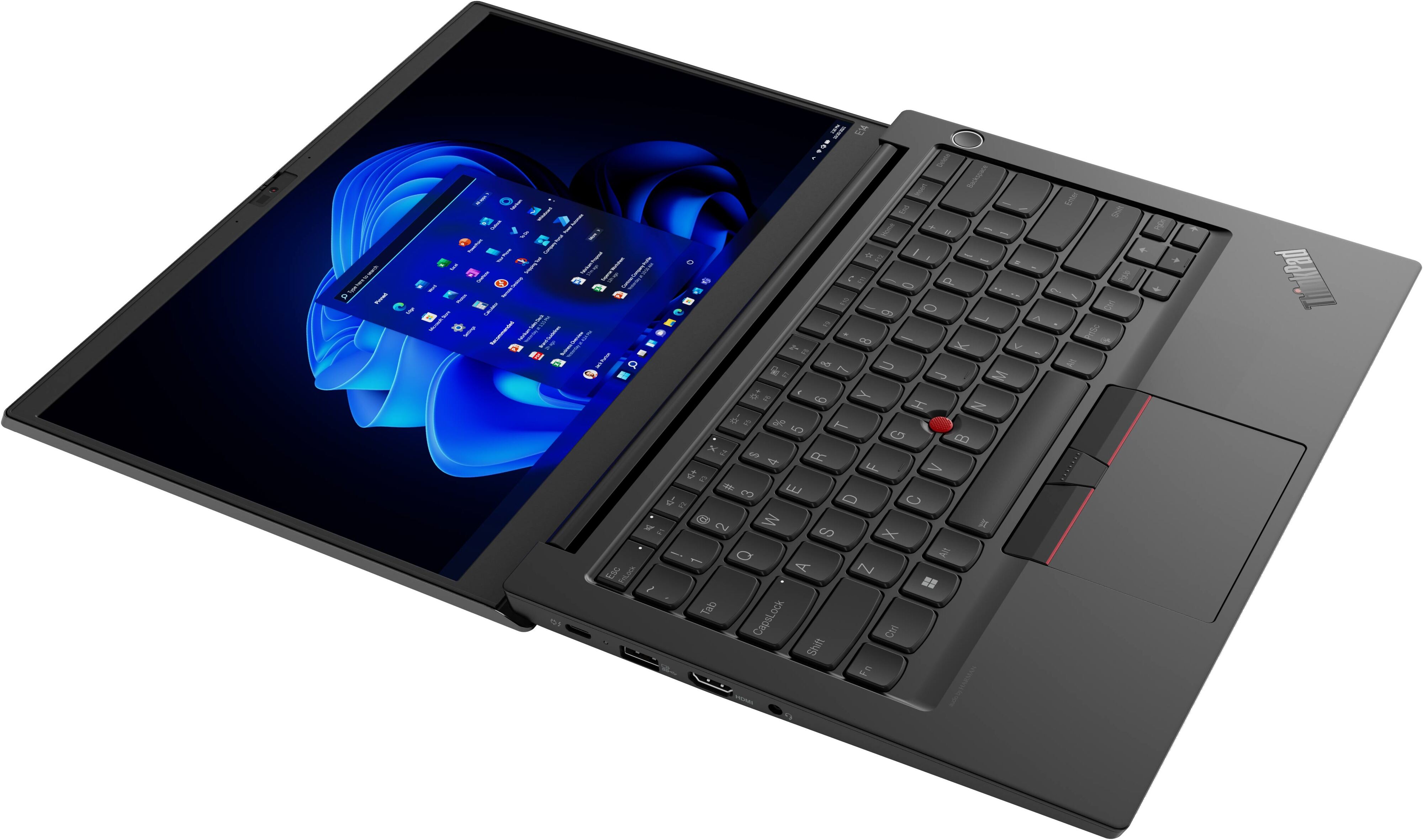 Ноутбук LENOVO ThinkPad E14 Gen 4 Black (21E3006BRA)фото6