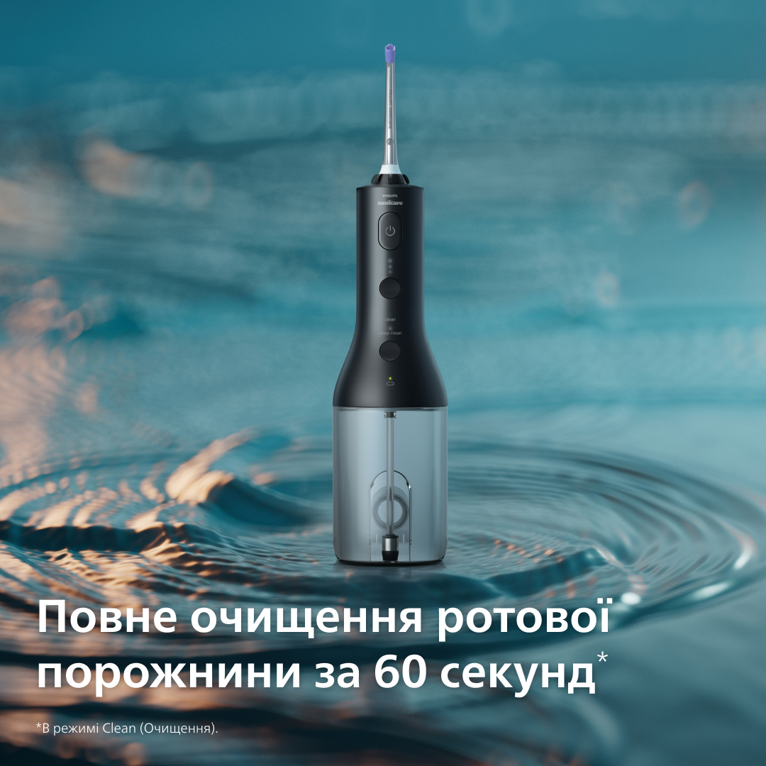 Іригатор Philips Sonicare Cordless Power Flosser 3000 HX3826/33фото13