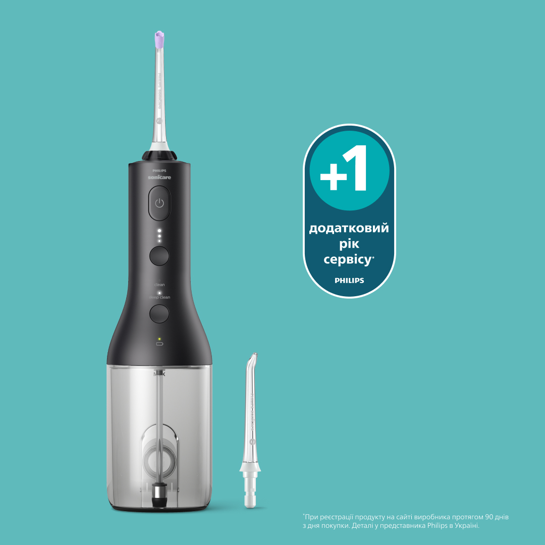 Іригатор Philips Sonicare Cordless Power Flosser 3000 HX3826/33фото17
