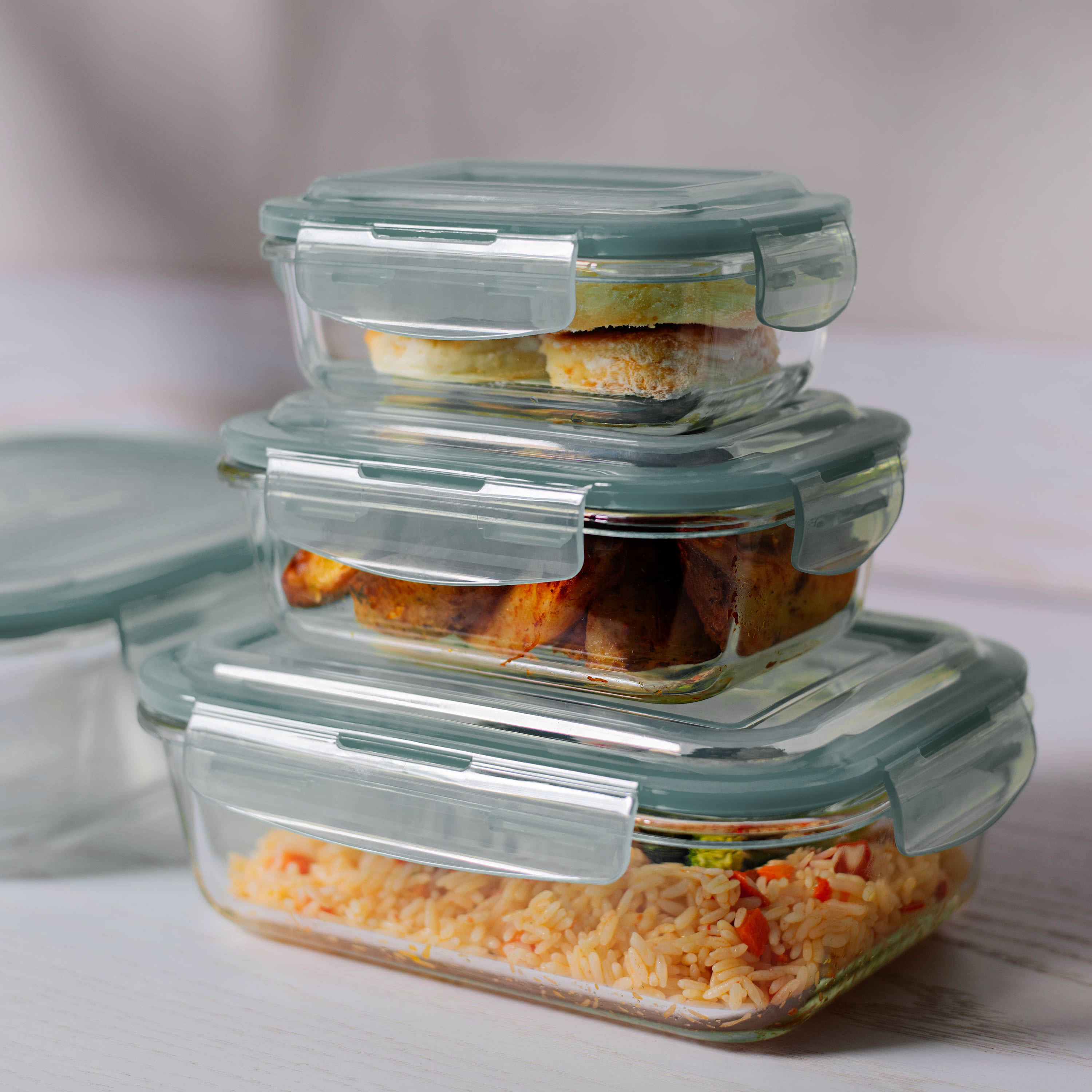 Контейнер для хранения ARDESTO Gemini 400 мл, прямоугольный (AR1240RB) фото 6