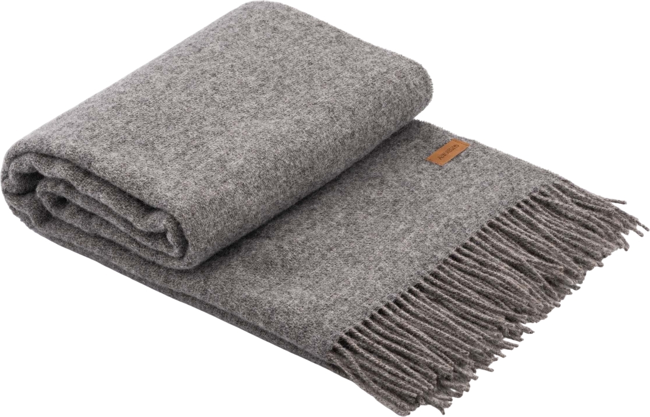 Плед ARDESTO Leonardo Doubleface 140x200см, 100% шерсть, тауп-серый (ART0406LD) фото 2