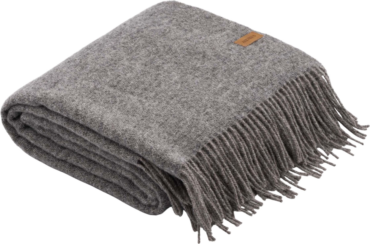 Плед ARDESTO Leonardo Doubleface 140x200см, 100% шерсть, тауп-серый (ART0406LD) фото 3