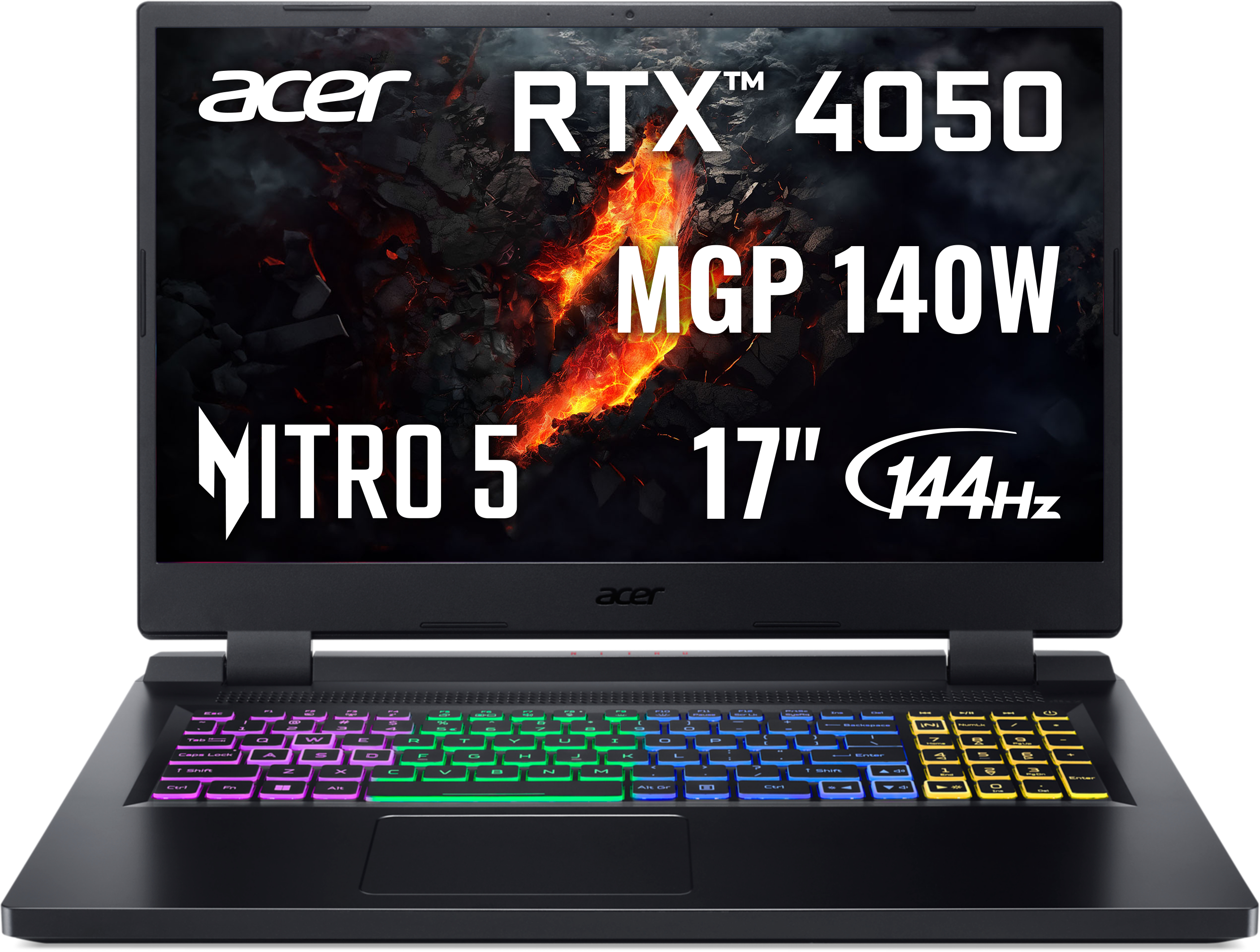 Ноутбук ACER Nitro 5 AN517-55 (NH.QLGEU.005) фото 2