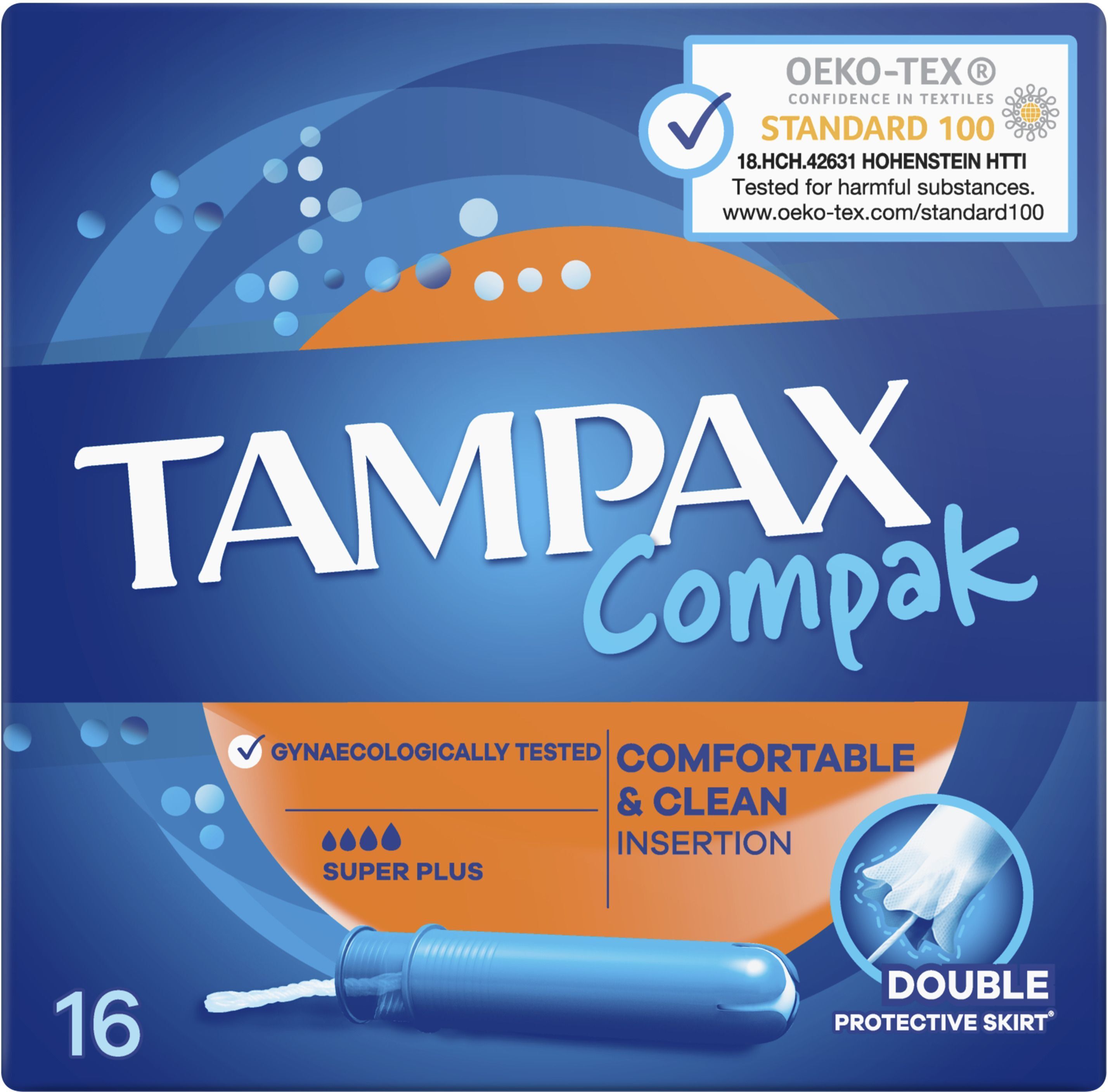 Тампони Tampax Compak Super Plus з аплікатором 16 штфото2
