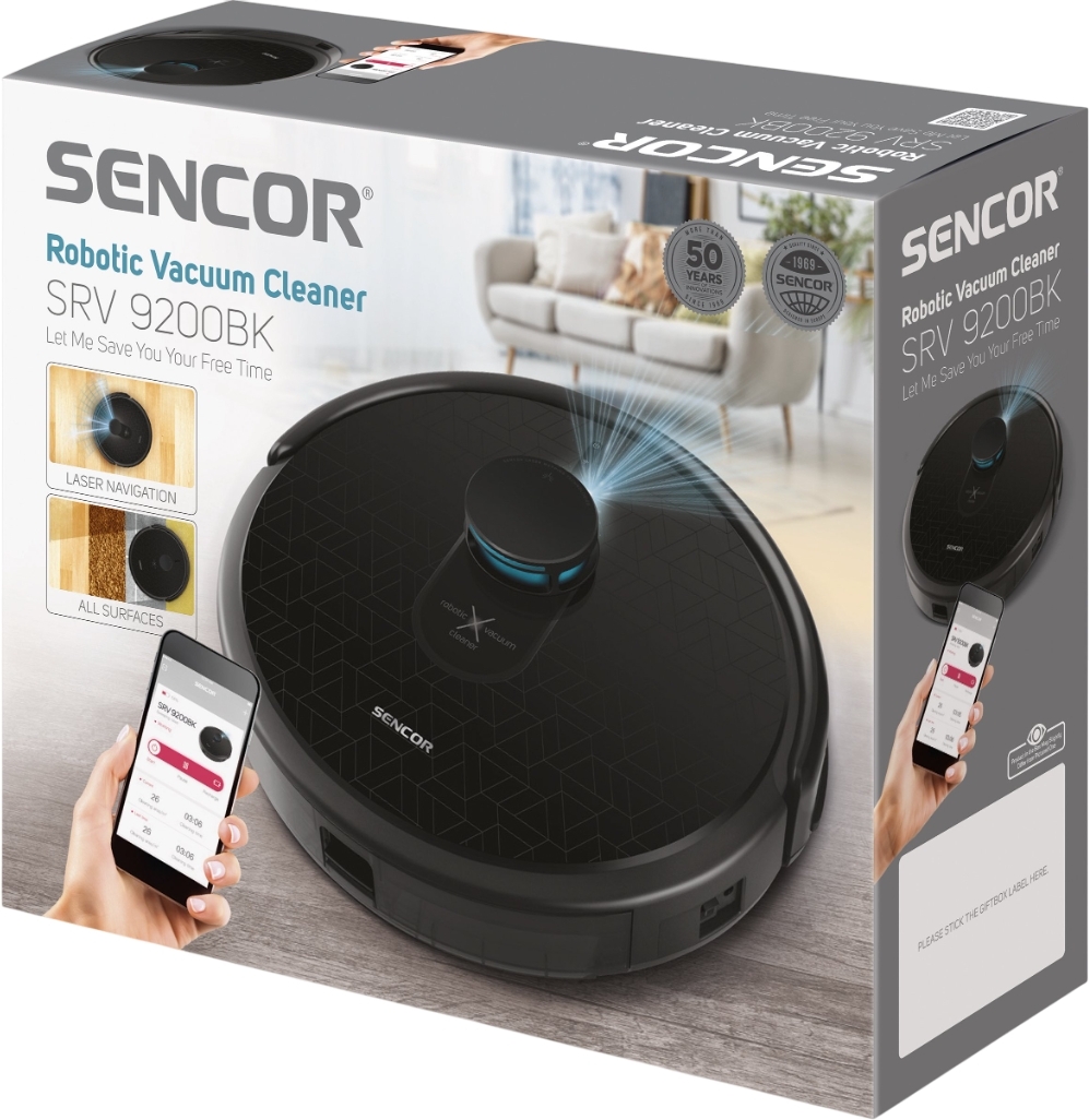 Робот-пылесос Sencor SRV9200BK фото 12
