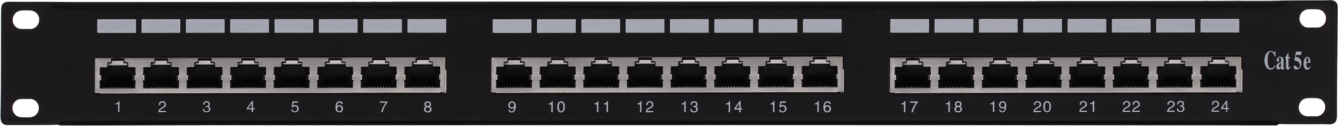 Патч-панель 2E САТ 5e, FTP, 19", 1U, 24 порта, собранная (2E-PPNL5E-FTP-24) фото 2