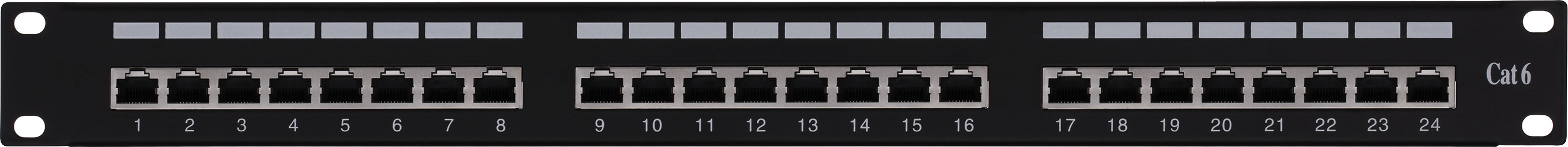 Патч-панель 2E САТ 6, FTP, 19", 1U, 24 порта, собранная (2E-PPNL6E-FTP-24) фото 2