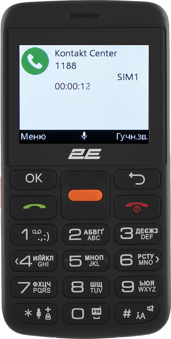 Мобильный телефон 2E T180 MAX DS Black фото 2