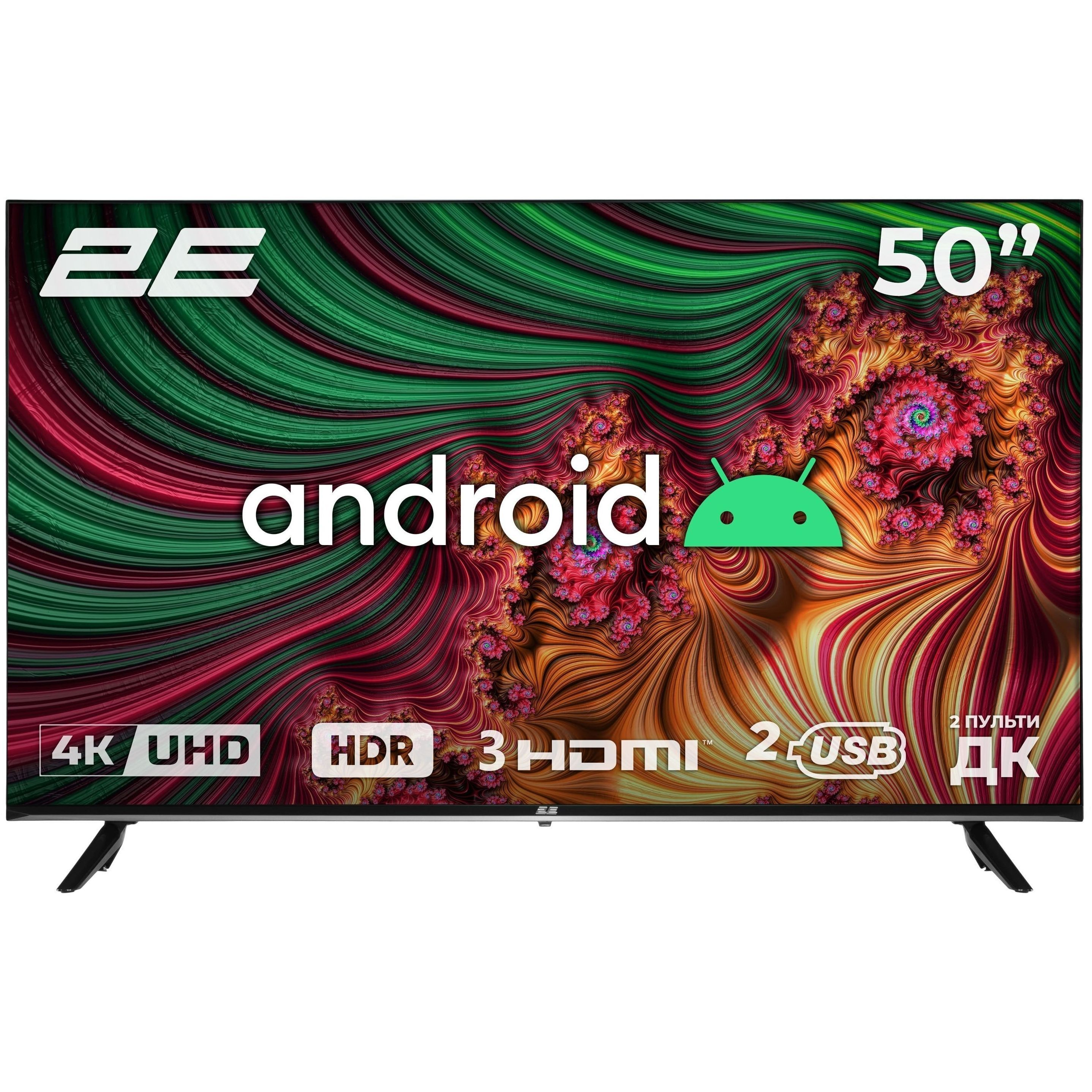 Телевизор 2E 50A07K Google TV фото 2