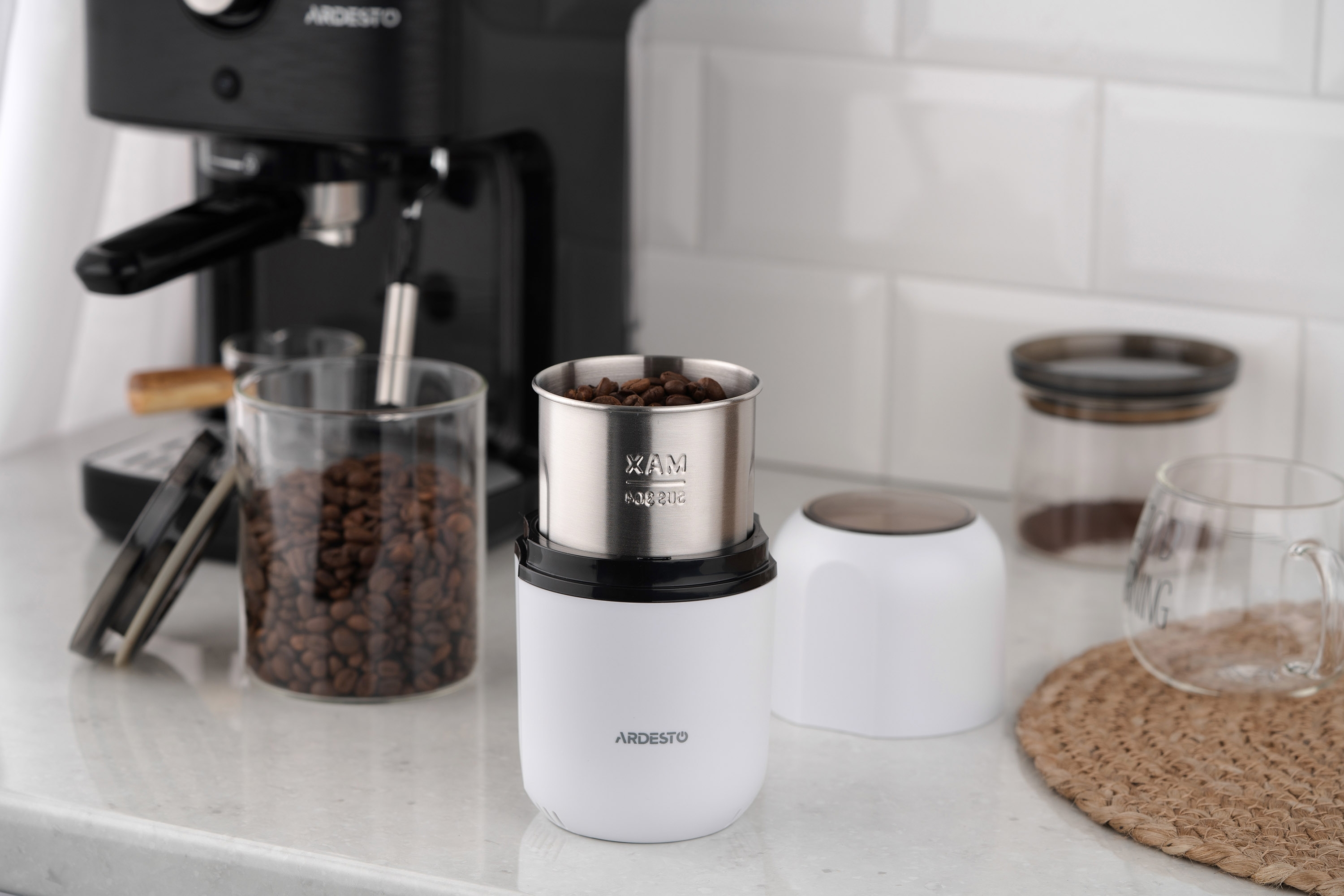 Кофемолка ARDESTO KGC-1508W фото 