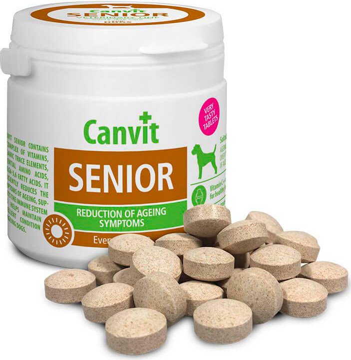 Вітамінно-мінеральний комплекс для собак старше 7 років Canvit Senior 500 грфото2