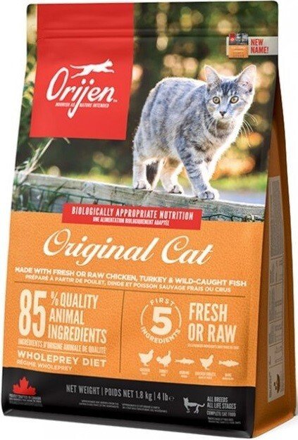 Сухий корм для кішок всіх порід та вікових груп Orijen Original Cat 1.8 кгфото2