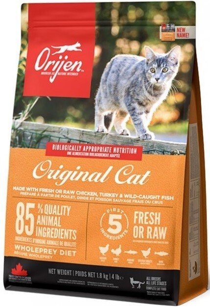Сухий корм для кішок всіх порід та вікових груп Orijen Original Cat 1.8 кгфото3