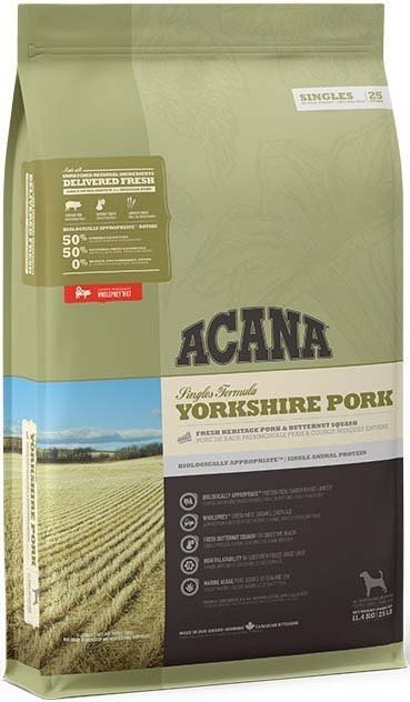 Сухий гіпоалергенний корм для собак Acana Yorkshire Pork 11.4 кгфото2