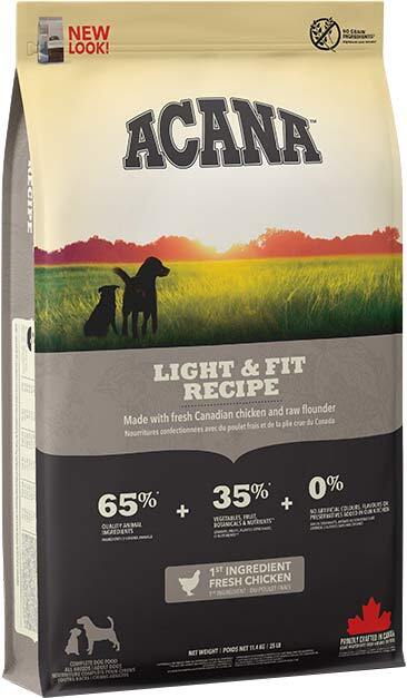 Сухой корм для взрослых собак всех пород Acana Light & Fit против ожирения 11.4 кг фото 2