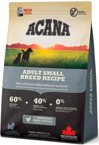 Сухий корм для дорослих собак дрібних порід Acana Adult Small Breed Recipe курча, індичка 2 кгфото3
