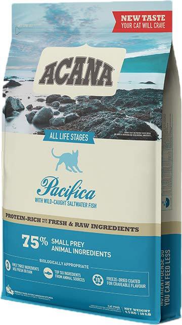 Сухий корм для кішок всіх порід Acana Pacifica Cat з рибою 4.5 кгфото3
