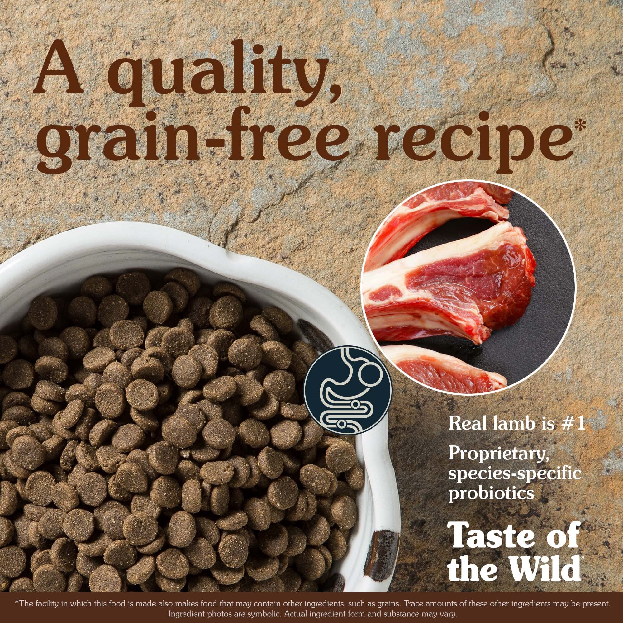 Сухой корм для собак Taste of the Wild Sierra Mountain Canine Formula with roasted lamb с ягненком 2 кг фото 6