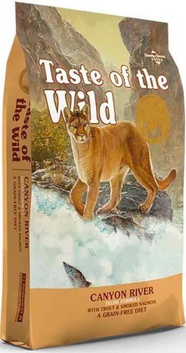 Сухой корм для кошек Taste of the Wild Canyon River Feline с форелью и лососем 2 кг фото 2