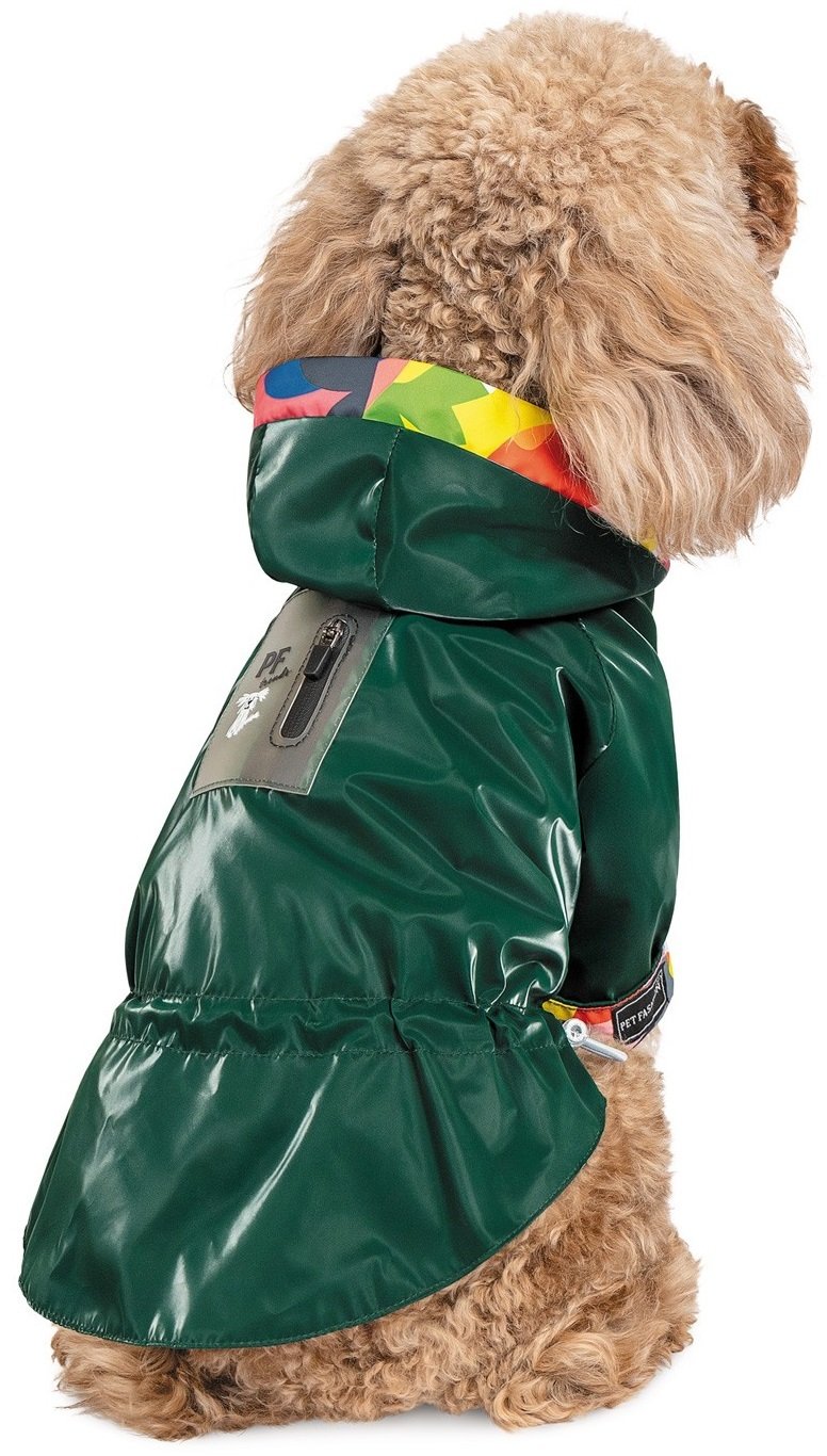Вітровка для собак Pet Fashion AIR зелена Sфото2
