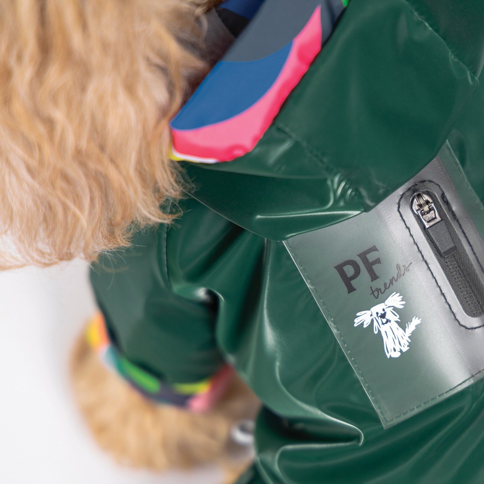 Ветровка для собак Pet Fashion AIR зеленая XS-2 фото 5