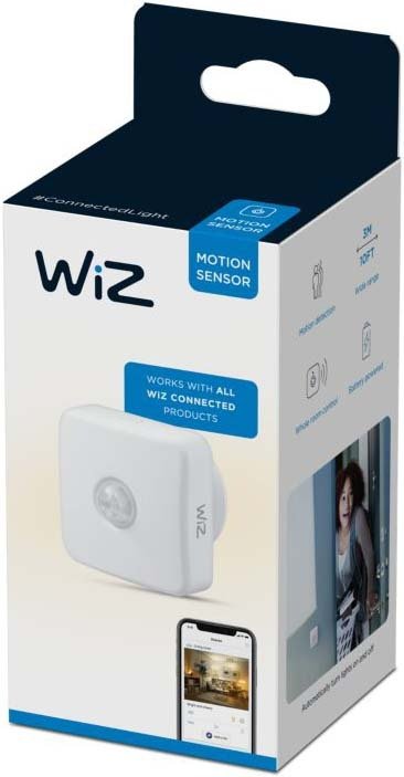 Набір Wiz (Датчик руху, світильник стельовий SuperSlim білий) (Wireless_Sensor+SuperSlim_W)фото7
