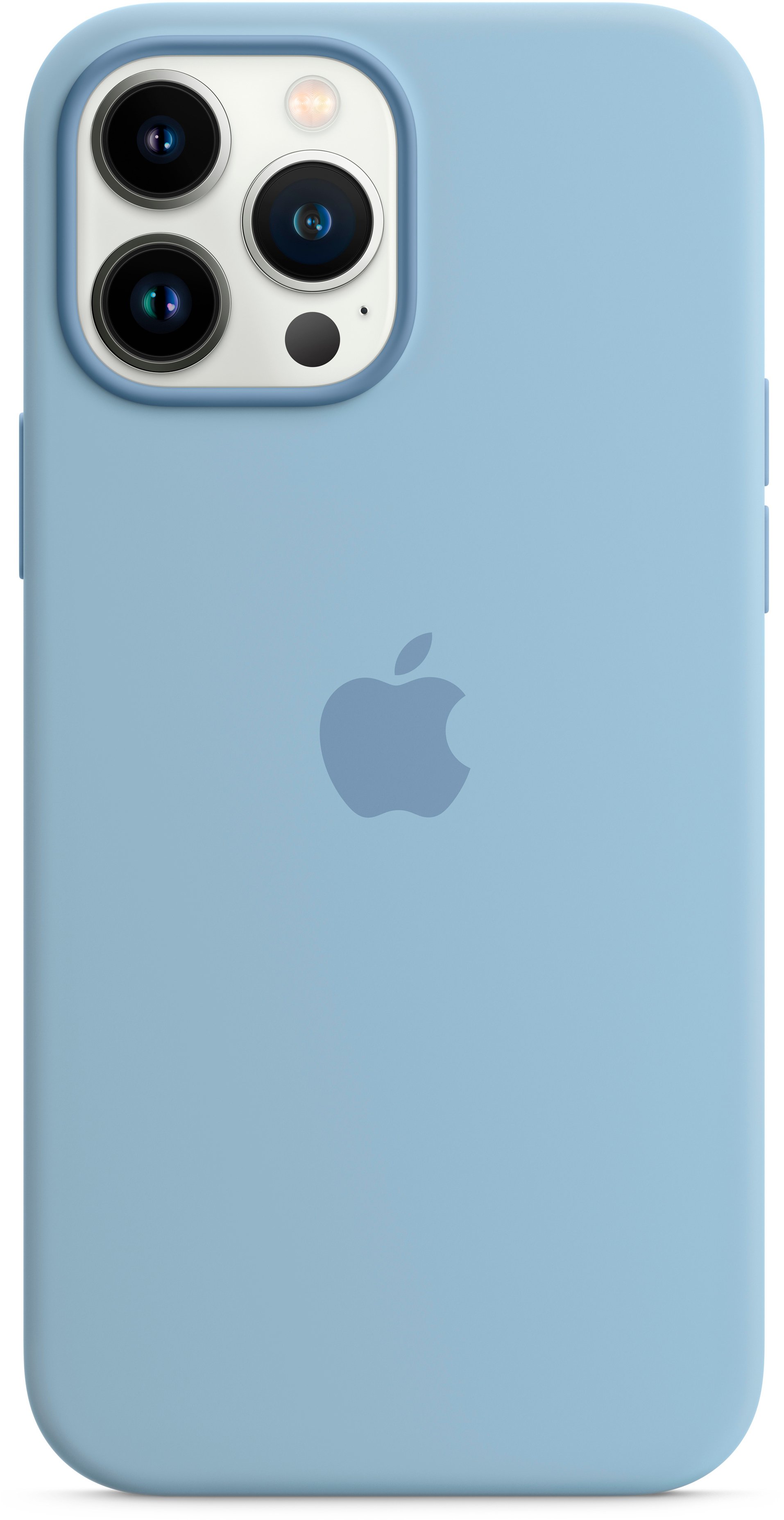 Чехол Apple для iPhone 13 Pro Max Silicone Case with MagSafe, Blue Fog (MN693ZM/A) фото 2