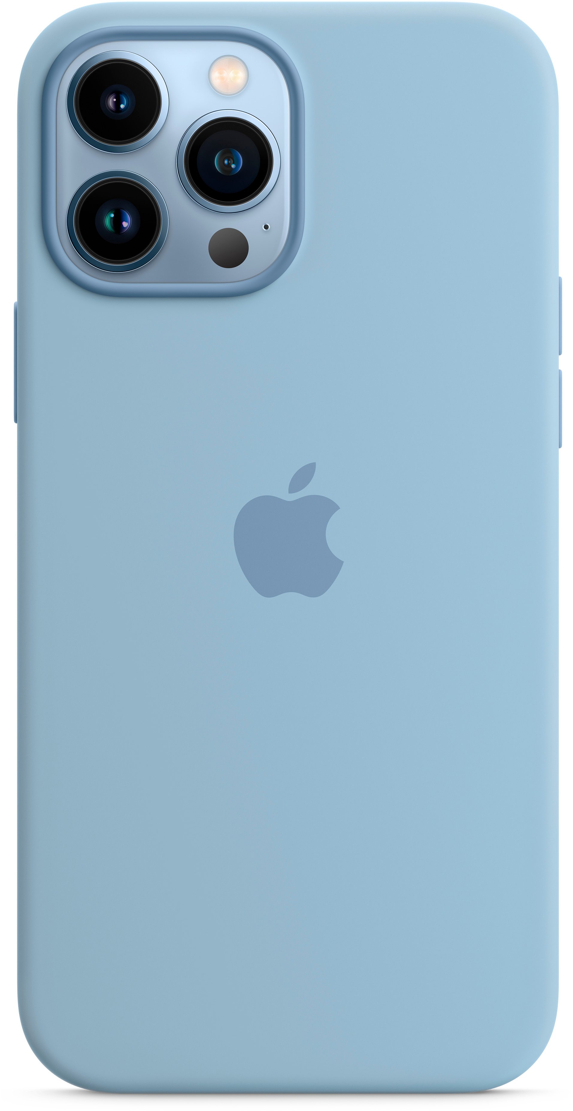 Чехол Apple для iPhone 13 Pro Max Silicone Case with MagSafe, Blue Fog (MN693ZM/A) фото 4