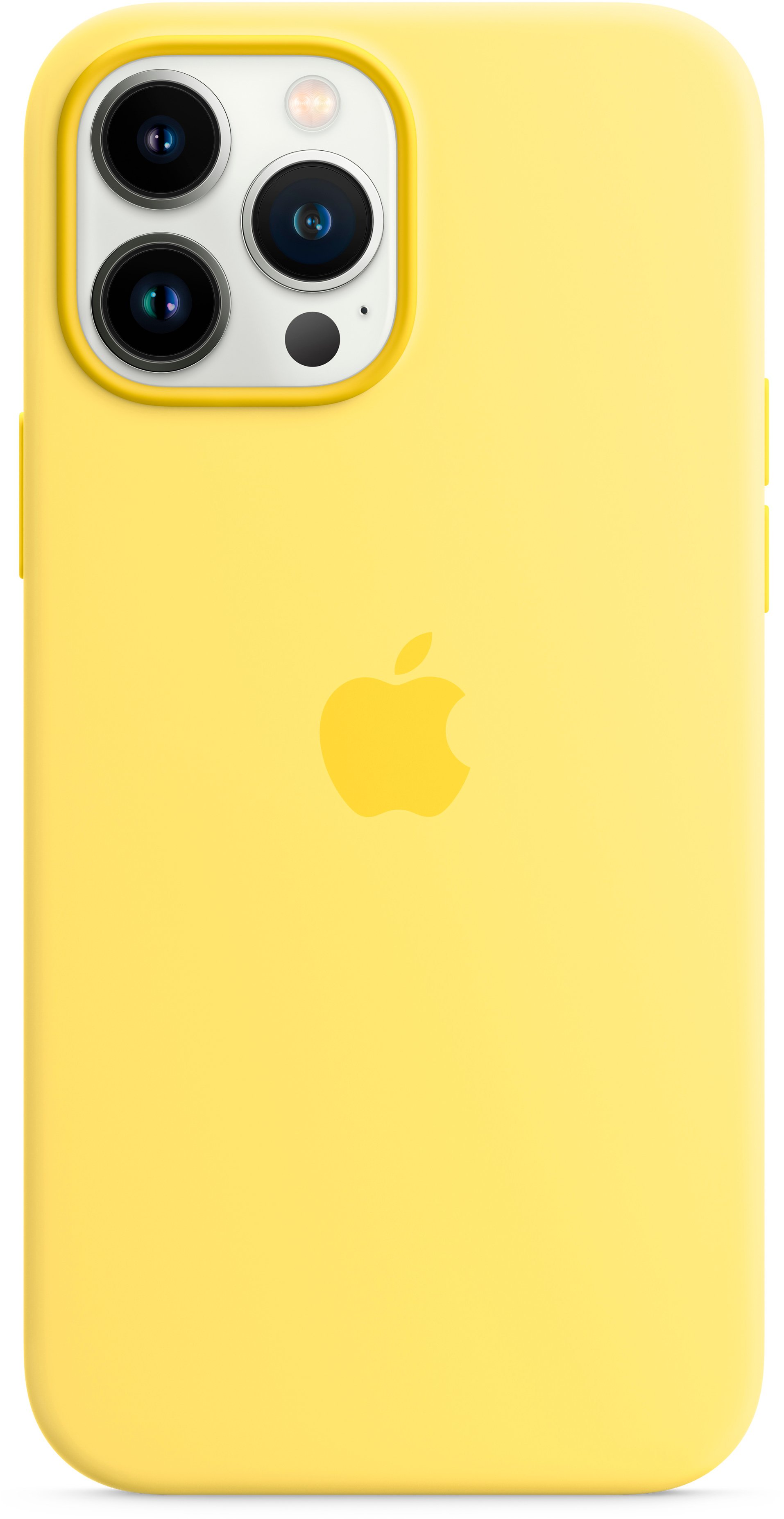 Чохол Apple для iPhone 13 Pro Max Silicone Case with MagSafe, Lemon Zest (MN6A3ZE/A)фото2