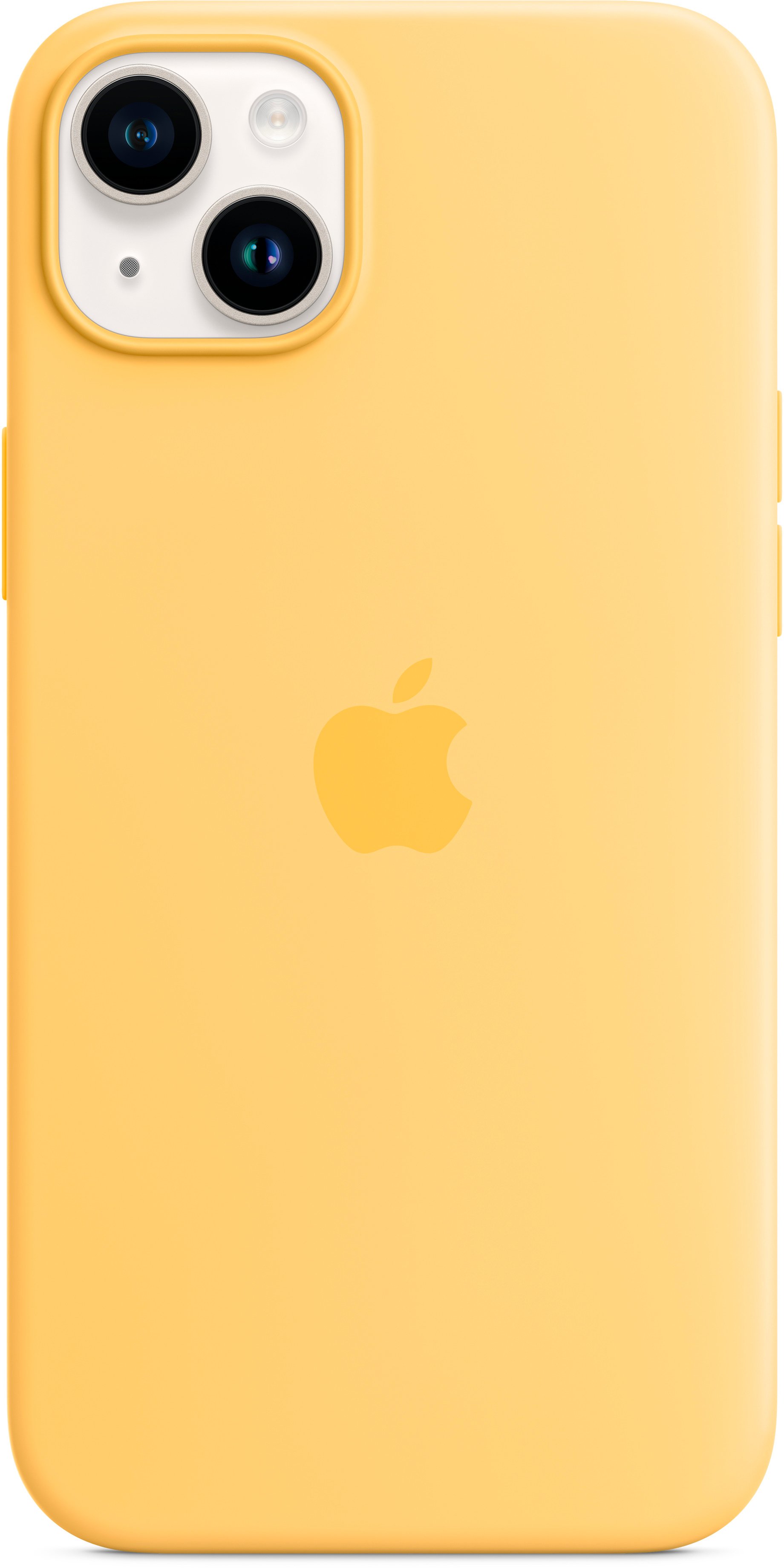 Чохол Apple для iPhone 14 Plus Silicone Case with MagSafe, Sunglow (MPTD3ZM/A)фото4