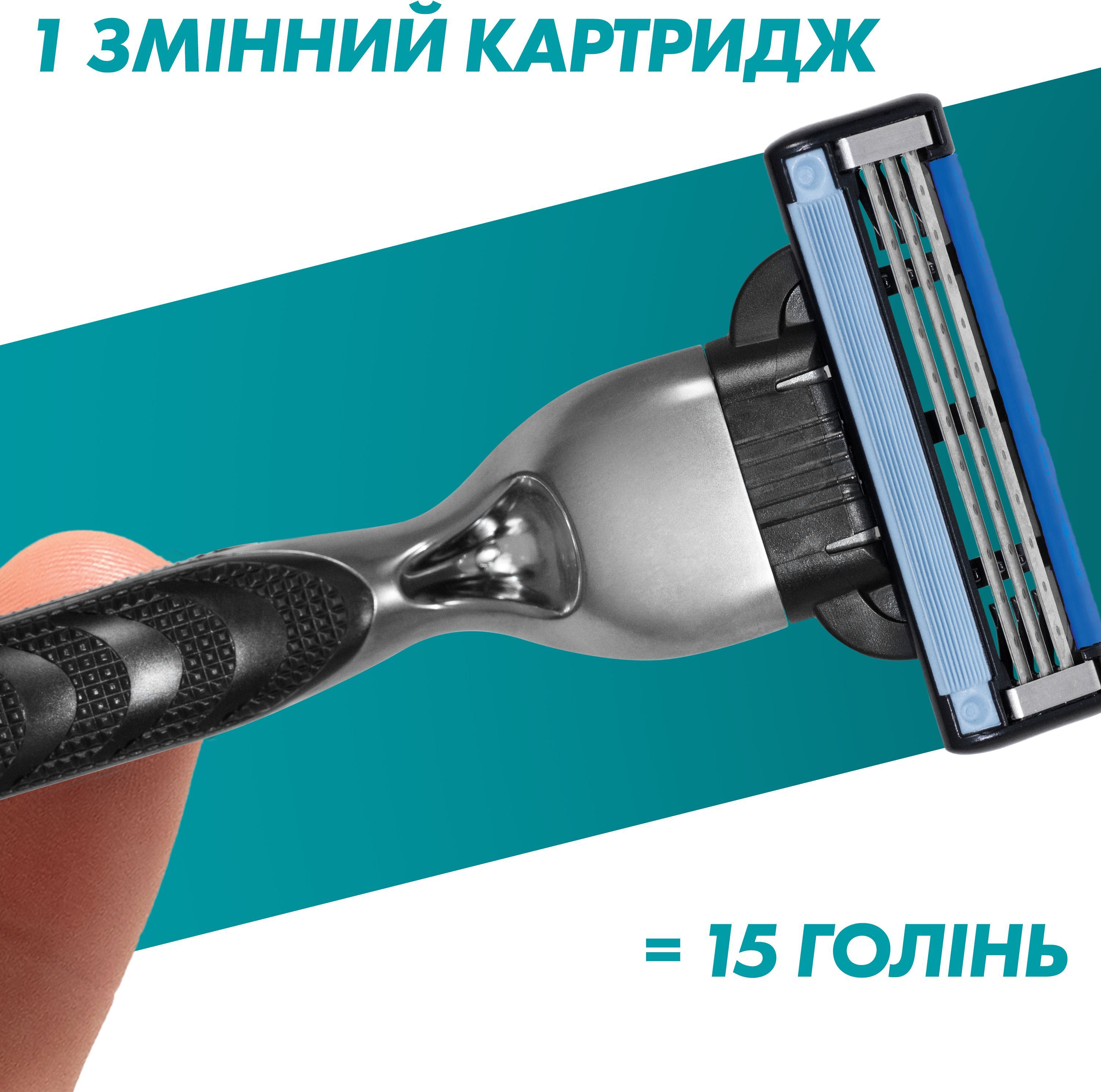 Змінні картриджі для гоління Gillette Mach 3 8 штфото4
