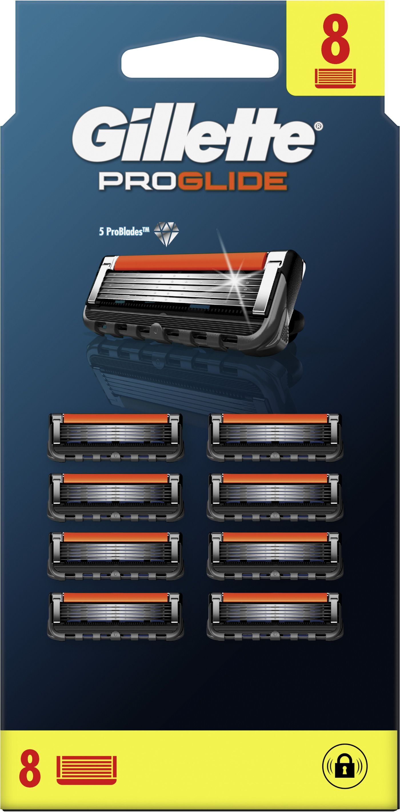 Сменные картриджи для бритья Gillette Fusion 5 ProGlide 8 шт фото 2